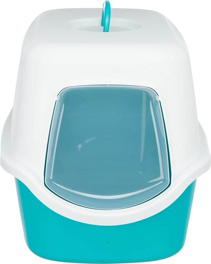 Trixie Vico Litter Tray for Cats Turquoise/White