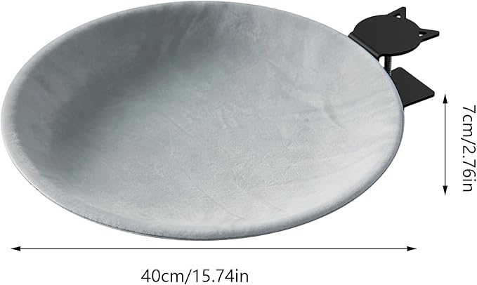 Desk Cat Bed Perch | Cat Bed with Removable Cover, Attaches to Desk, Supports Up to 60lbs, Perfect for Sleeping, Climbing, Furniture, Apartment, Home, Indoor Table, Comfortable Pet Perch
