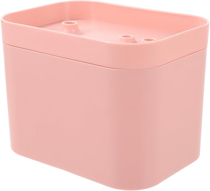 Abaodam Automatic Circulation Cat Water Fountain Pink with Silent Pump Portable Pet Water Dispenser for Cats and Dogs Lightweight USB-Powered Drinking Fountain with Elegant Flower-Shaped