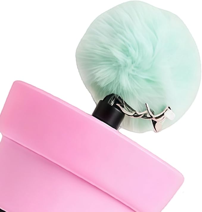 Electric Cat Wand Toy with Telescopic Rope, Cat Teaser Game Interactive Cats Toys Fuzzy Ball Launchers Funny Enrichment Toys for Bored Indoor Pets