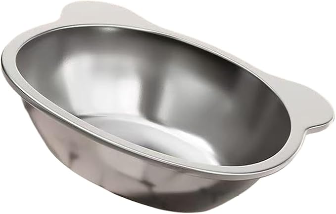 Stainless Steel Pet Bowl for Cats and Dogs Feeder