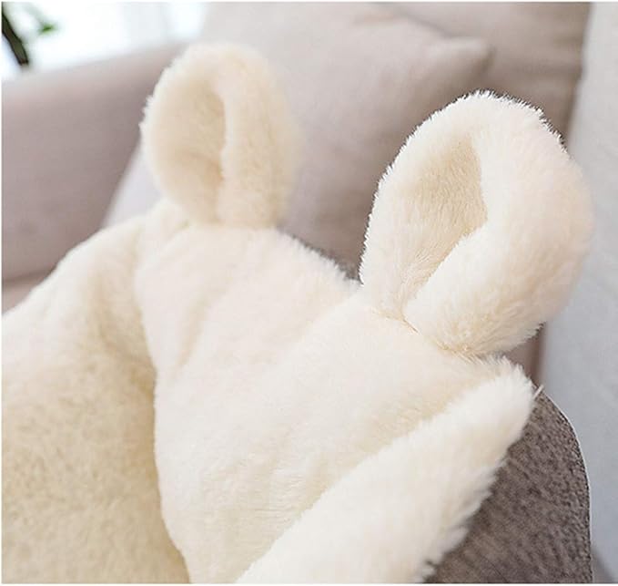 Creative Cute Ear Dog Kennel Cat Litter Small Dogs Warm in Winter Deep Sleep Mattress 42CM 42CM 30CM