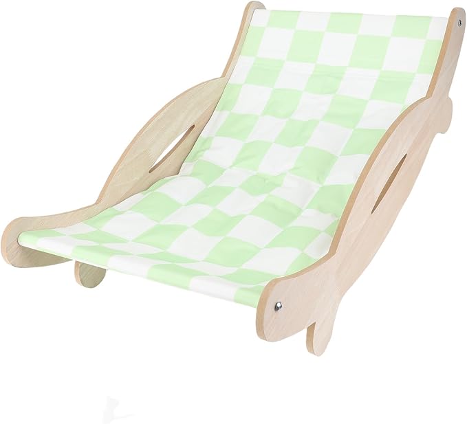 Cat Scratcher Lounger, Premium Wooden Cooling Hammock Design for Cats and Small Dogs, Multifunctional Cat Bed Cradle Kennel with Scratch Proof Furniture Protection