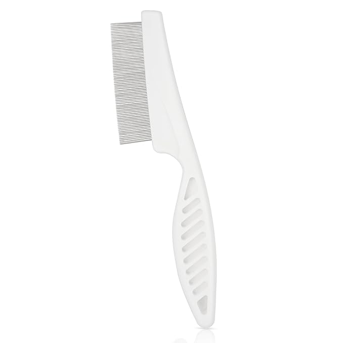 Combs for Pets - Pet Grooming Comb for Cats & Dogs Removes Tangles Knots with Stainless Steel Pins for Tear Stain Removal