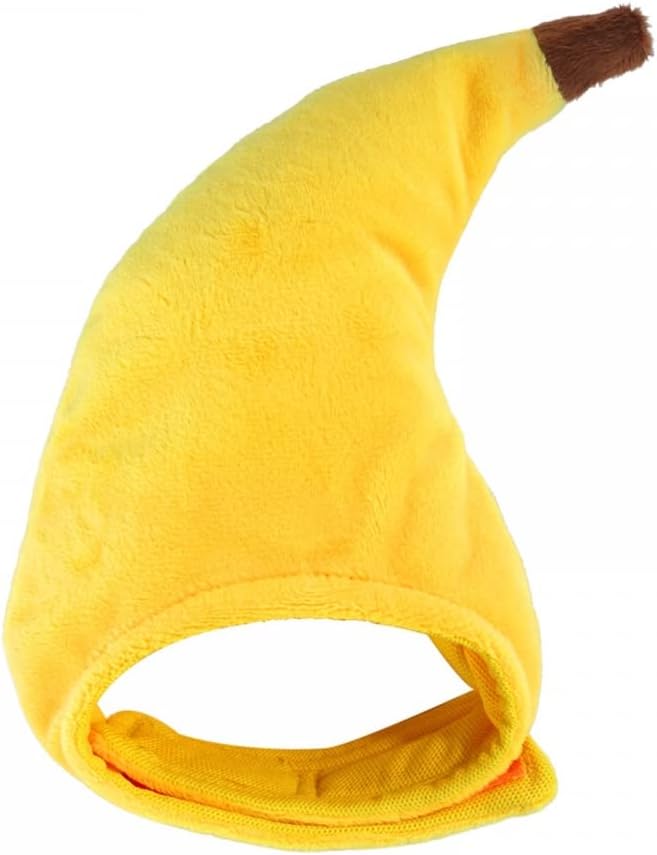 Pet Cute Hat, Cat Adorable Hat Kitten Banana Hat for Cat Kitten Small Puppy Party Costumes Festival Birthday