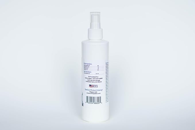 Flea & Tick Spray 8oz – All-Natural Citrus Oil Formula – Safe for Dogs, Cats, Puppies & Kittens – Protects Against Fleas, Ticks, Mosquitoes & Mites – Made in USA