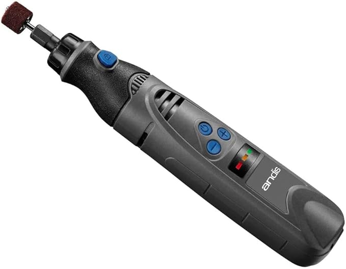 Dog and Cat Grooming Quiet Power Nail Grinders Pro or Home Trimming Made Easy (6 Speed Cordless Grinder)