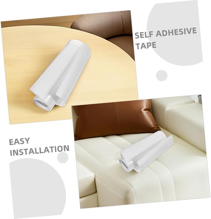 Mipcase 5m Self-Adhesive Cat Scratch Tape Scratch Protector for Furniture Deterrent Tape for Sofas Chairs Beds