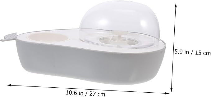 Convenient Cat Water Dispenser Wear Resistant Automatic Water Bowl Lightweight Compact Household Water Feeder for Busy Owners Easy to and Safe Design