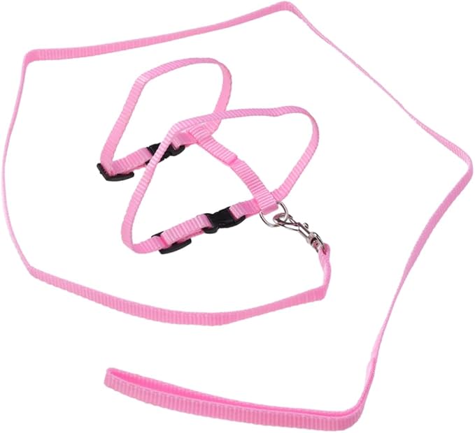 MERRYHAPY Cat Harness Extra Nylon Strap Traction Rope Collar Leash Pet Supplies Pet Accessories Perfect for Travel