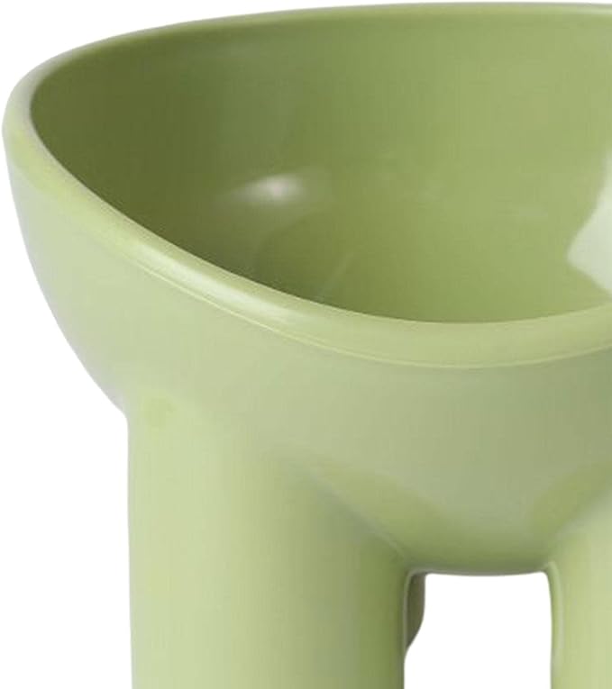 Cat Food Bowl, Cat Bowl, Hassle Food Bowl, Non Bowl for Food and Water, Green