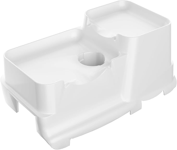 Cat Water Fountain Basic Small Dog Drinkng Water Bowel 3-Stage Unique Design for Multi Pets Water Dispenser for Waterfall Fountain Kitty with Isolating Pump - Square Drinking Top