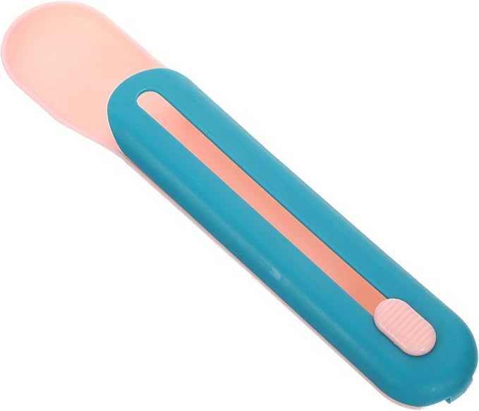 Ipetboom 1PC Dog Bowls Pet Feeder Cat Strip Squeeze Spoon Lickable Wet Cat Treats Squeezer Pet Feeding Watering Supplies Wet Food Storage Pet Food Spoon Dog Bowls Bowls