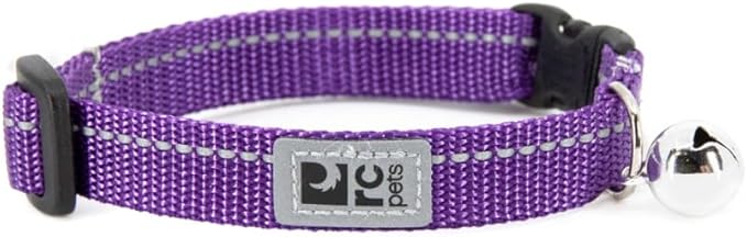 RC Pets Primary Collection Kitty Breakaway Collar, Purple