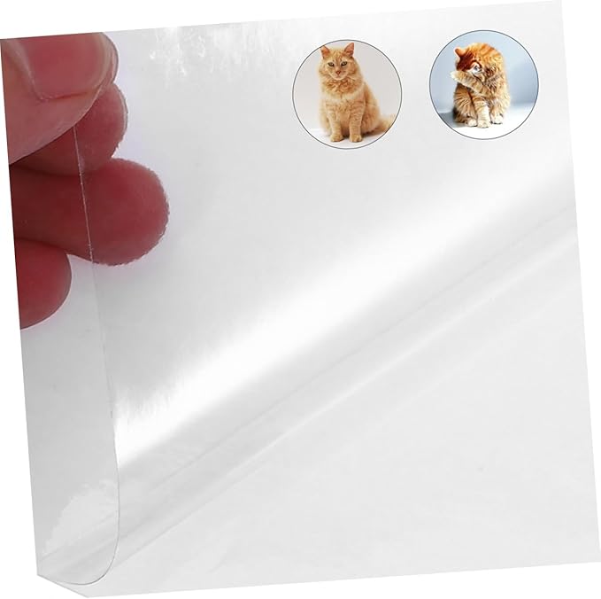 Totority 1set PVC Cat Scratch Protector Self-Adhesive Furniture Protector with PVC for Sofa Bed Chair Table Daily Use Cat Scratch Deterrent