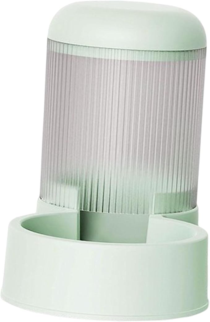 2.1L Capacity Automatic Pet Feeder Food Bowls Nonslip Bases Water Drinking Food Dispenser Feeding Station for Bunny Dogs Cats Kitten, Snack Feeder