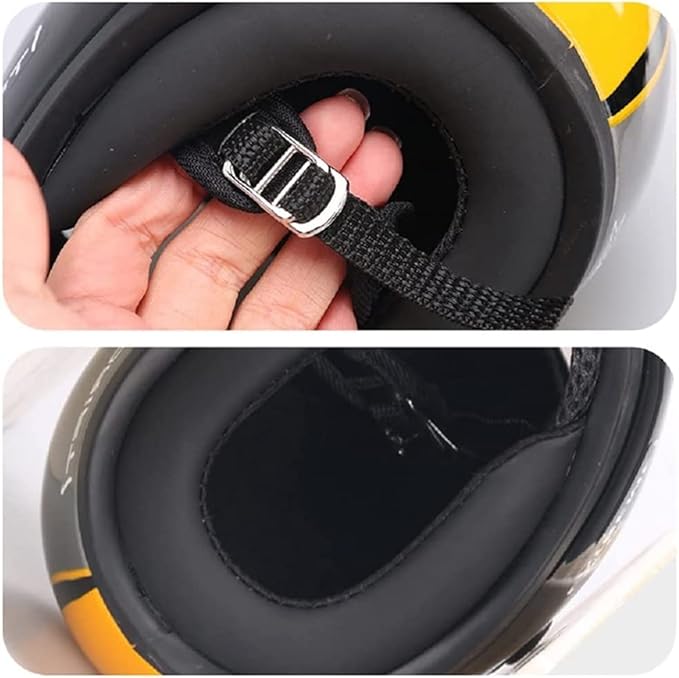 Pet Safety - Cat & Dogs Motorcycle Helmet - Full Face, Bike Riding & Outdoor (Black)