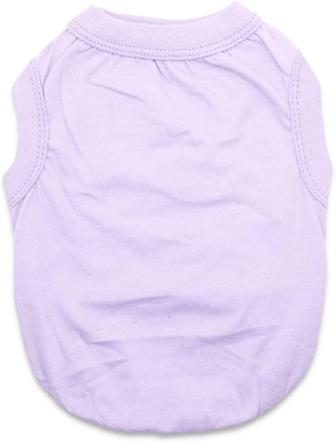 6 Pack Plain Dog T Shirts 100% Cotton Solid XS Puppy Clothes Blank Dog Clothes Girl Puppy Tshirt for Boy Dogs Shirts Pet T-Shirt for Small Medium Large Dogs Cats, 2XL