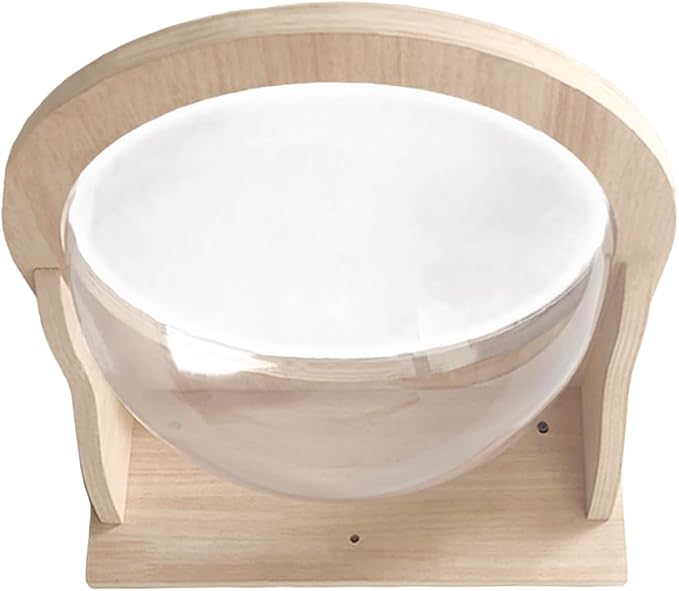 Cat Wall Shelves Wood for Large Cats,Wall Bubble House, Cat Wall Beds Furniture for Indoor Perch Transparent Capsule Bed Cat Steps-XL