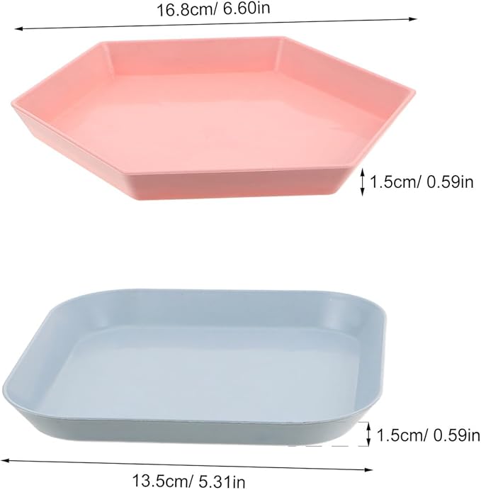 BESPORTBLE Cat Bowls Set 10pcs Shallow Round Pet Food Plates with Wide Feeding Surface, Whisker Friendly Small Cat Dishes for Indoor Kitten Feeding and Watering