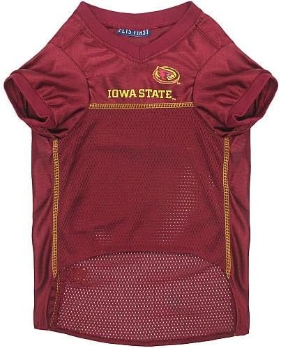 Pets First NCAA College Iowa State Cyclones Mesh Jersey for DOGS & CATS, X-Small.Licensed Dog Jersey with your Favorite Football/Basketball College Team