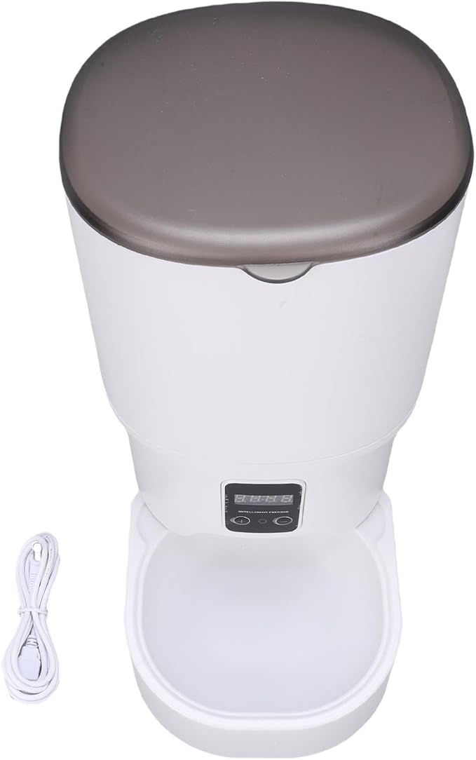 Automatic Cat Feeder Water Fountain Smart WiFi Pet Feeder and Water Dispenser with Remote Control APP for Cats and Dogs