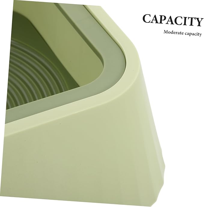 POPETPOP Pet Floating Water Bowl for Dogs Cats Spill Design Plastic Keeps Area Tidy Encourages Hydration for Small Dogs and Cats