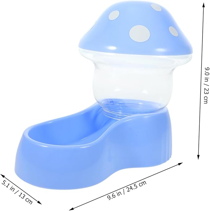 Abaodam Automatic Pet Feeder Dispenser for Cats and Dogs Gravity Design with Texture for Monitoring Compact Safe Smooth Surface for Pet Food Storage