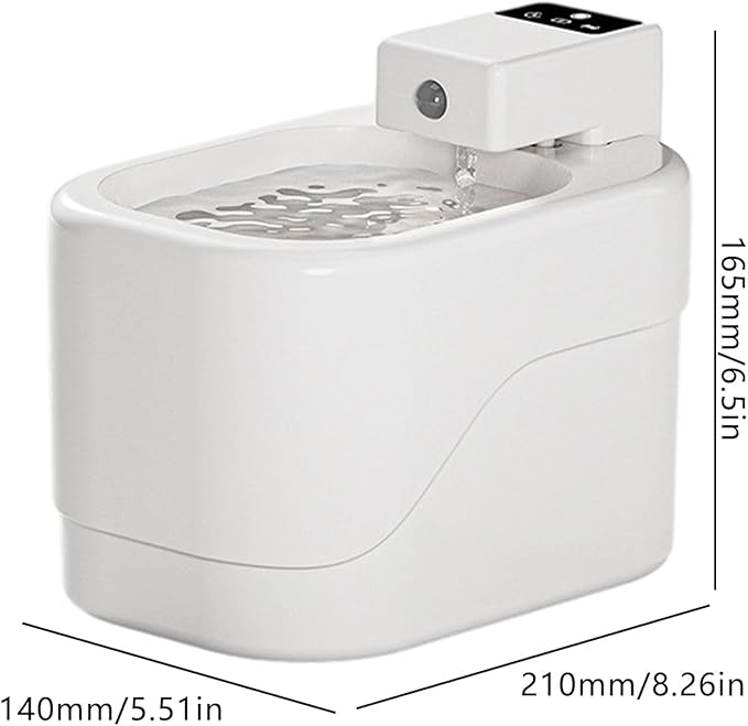 Cats Drinking Fountain Pet Water Dispenser Automatic Watering Feeders Quiet Cats Bowl for Multiple Water Dispenser with Sensing