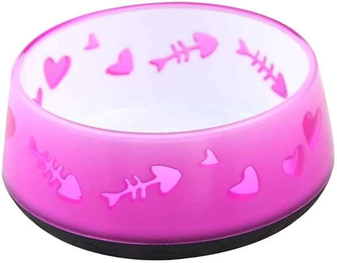All For Paws Modern Cat Love Feeder Bowl, Pink, 1.64 kg