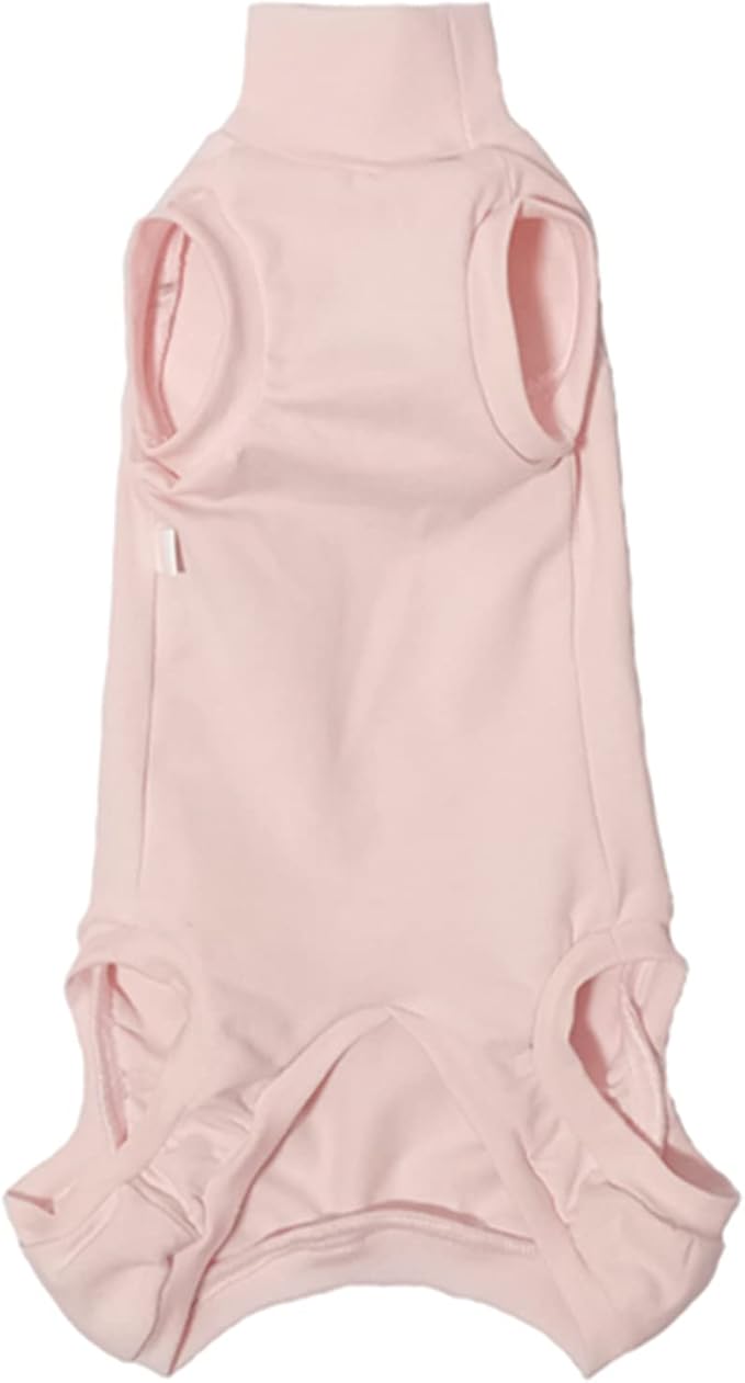 Sphynx Cat Clothes Sleeveless Bodysuit Elastic Hairless Cat Pajamas Pet Clothes Cat Surgery Recovery Suit for Cats Dogs After Surgery Wear Suit