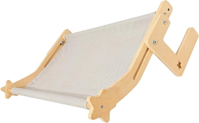 Strong Metal Hook Pet Perch for Openings and Beds Includes Soft Washable Pad for Cozy Napping Indoor Furniture