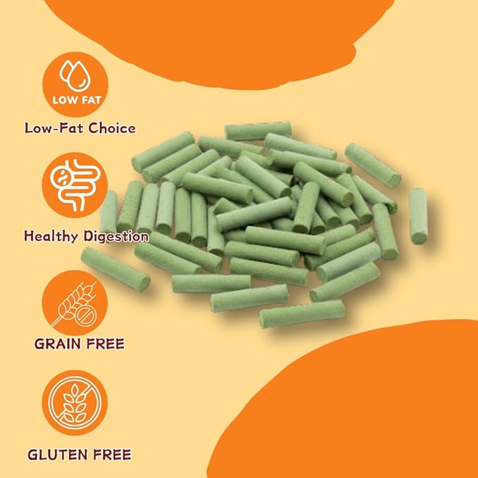 Chicken & Cat Grass Sticks for Cats, Natural Hairball Control Treats to Support Healthy Digestion, A Soft & Chewy Grain-Free Snack with Real Chicken,20 Count