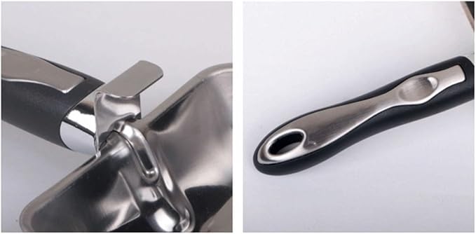Stainless Steel Cat Poop Scoop Litter Shovel Hollow Nonstick Surface Pet Cleaning Tool