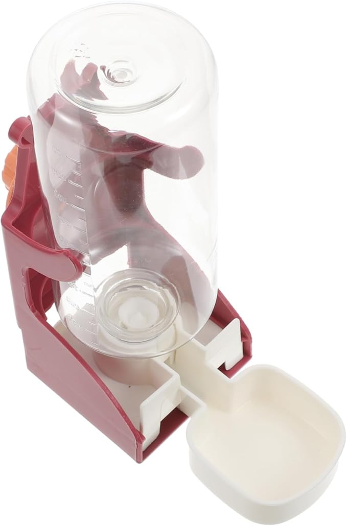 2pcs Pet Hanging Water Feeder for Dogs and Cats Automatic Water Dispenser Bottle Design for Pets Material Easy to Use Watering Device