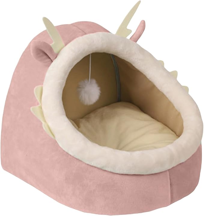 Plush Cats Cave Bed Sleep Bed Small Dog Pet Winter Sleep Cushion Antiscratching Cats Bedding Pet Supplies Furniture