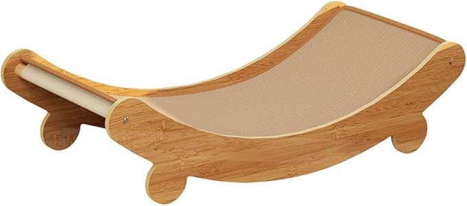 Cats Scratcher Bed Lying Or Curled Up Furniture Protection Sisal Scratcher Board Relaxing Space for Small Dogs, Medium