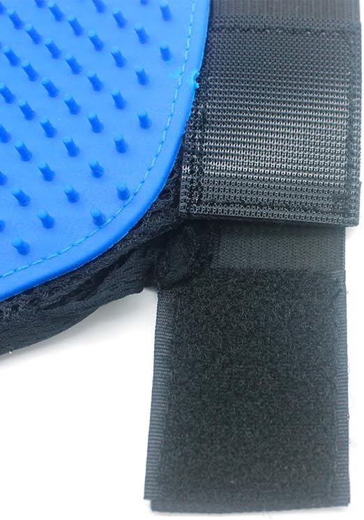 Enhanced Pet Grooming Hair Removal Massage Glove - Pair
