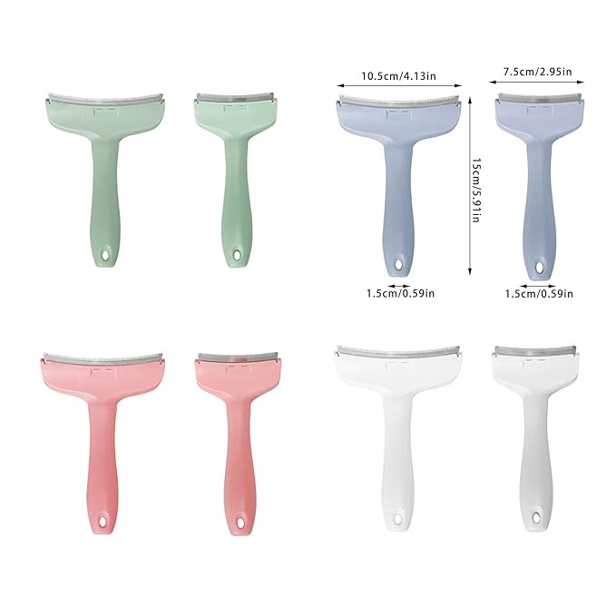 Professional Deshedding Comb for Dog Cats NonPulling Teeth Comfortable Grip Handle Removes Loose Undercoat Effectively Cats Hair Thinning Tool
