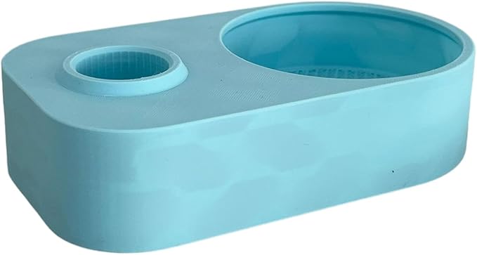 Pet Water Dispenser Watering Bowl for Small Animals Antislip Base Fountain for Mineral Feeding Pet Dispenser
