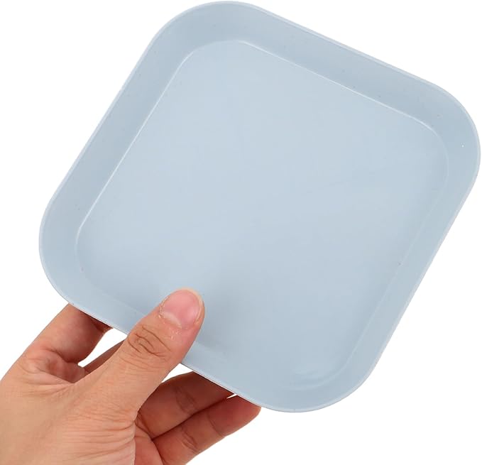 BESPORTBLE Cat Bowls Set 10pcs Shallow Round Pet Food Plates with Wide Feeding Surface, Whisker Friendly Small Cat Dishes for Indoor Kitten Feeding and Watering