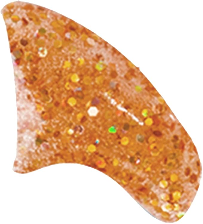 6 Month Supply Soft Nail Caps for Cats Gold Holographic Glitter Large - Extra Adhesives