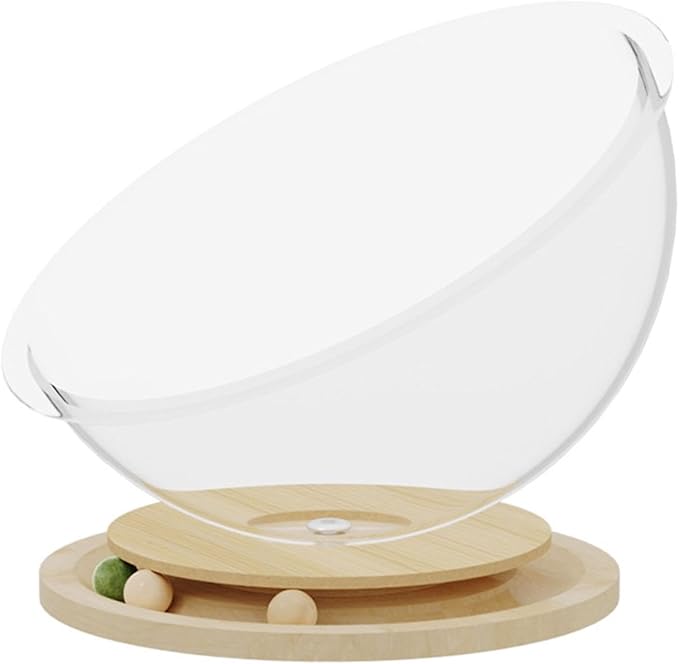 Cat Bed Space Capsule Indoor Sleeping Nest Hammock Wooden Stand Portable Lightweight Stable Furniture for Kittens Suitable for Gift Giving Home Use, S