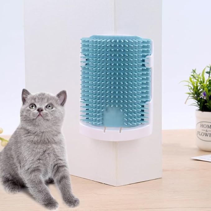 KESYOO Cat Self-grooming Tool Wall Corner Desk Leg Mount Pet Products Remover
