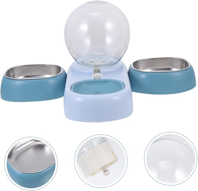 Abaodam Automatic PET Water Dispenser Large Capacity Cat and Dog Water Feeder Gravity-Powered Watering Device for Home Use
