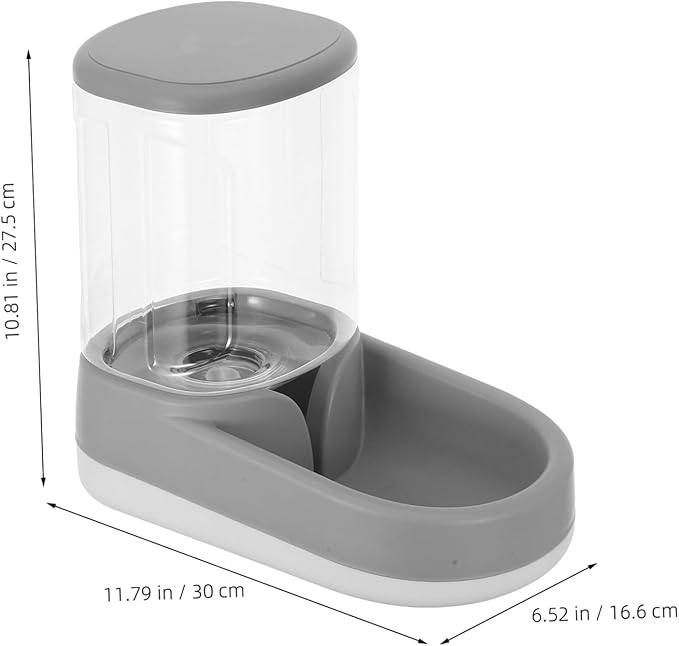 GALPADA Automatic Pet Water Feeder and Food Dispenser Capacity Watering Station Quiet for Cats and Small to Medium Dogs Food Grade Materials