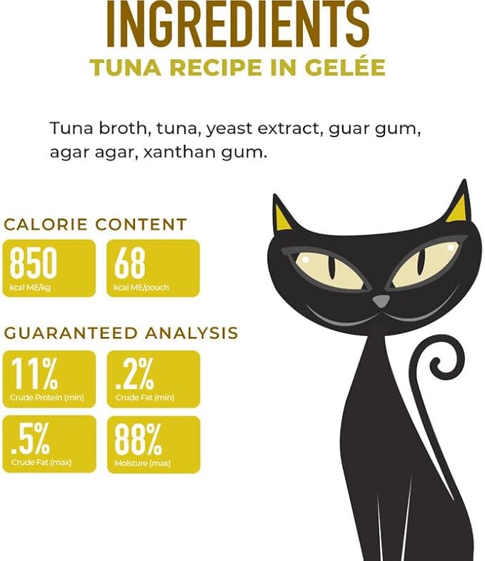 Variety Pack for Tiki-Cat Gelee Stix in 2 Flavors: 1 Tuna and 1 Chicken (2 Bags Total, 3 Oz/Bag, 6 Stix/Bag) Plus Shaynanigans Silicone Lid