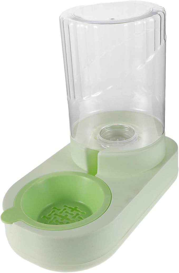 COLLBATH Gravity Pet Water Dispenser: Cat Dog Automatic Waterer Feeder 2.2l Large Capacity Water Feeding Fountain for Small Medium Large-Sized Pets