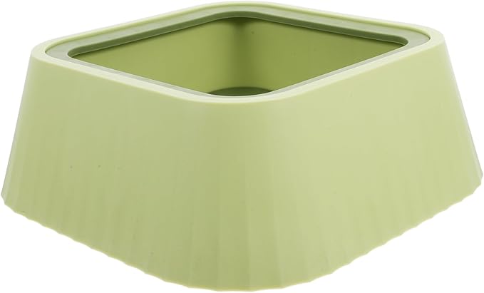 BESPORTBLE Pet Water Bowl Spill-Resistant Floating Mechanism Plastic Feeder for Small Pets Keeps Water and Dry for Home Use