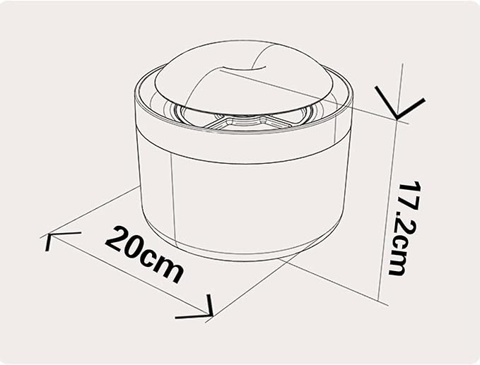 GeRRiT Ceramic Cat Water Fountain,2L Super Quiet Automatic Pet Water Dispenser for Puppy and Kittens Indoor with Extra Backup Water Pumps